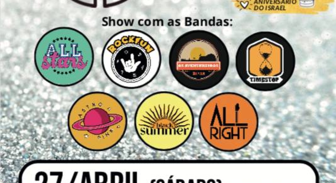 21º Festival Somclub de Bandas no Garagem Rotta in Roll – 27/04/24 a partir das 14h – Temporada: Milenium Anos 2000